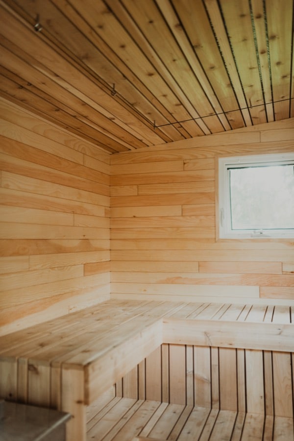 Helping create your sauna experience with Cedar and Stone Nordic Sauna