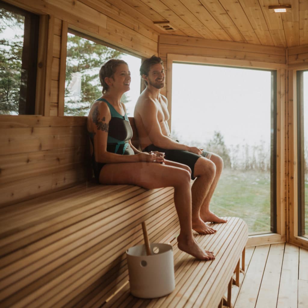 Bewijzen maart Onweersbui Sunday Sauna in the Woods - Cedar and Stone Nordic Sauna