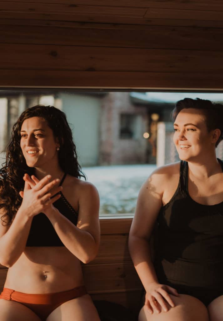 Cedar and Stone Women's Sauna Sessions in Duluth, Minnesota