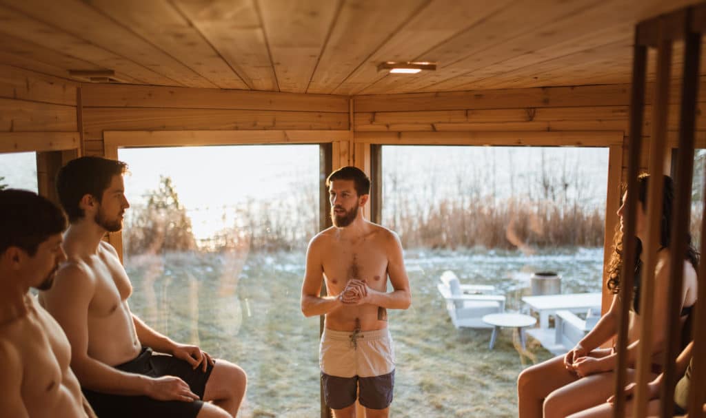 Learning the sauna experience from Cedar and Stone