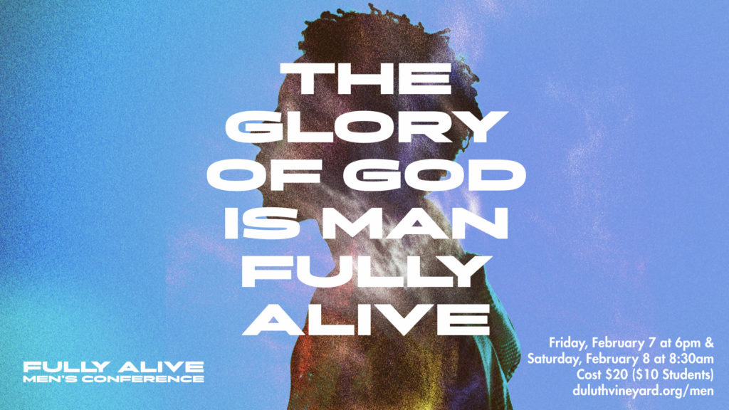 Fully Alive - Men's Conference featuring Cedar and Stone