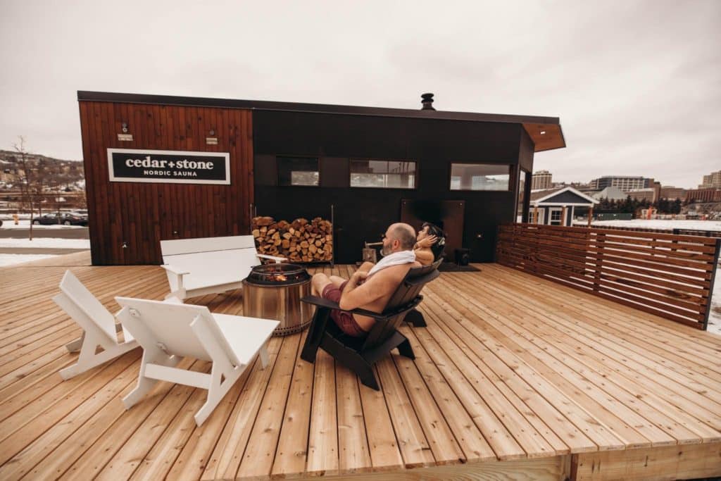 Choose your Duluth Sauna Experience with Cedar & Stone