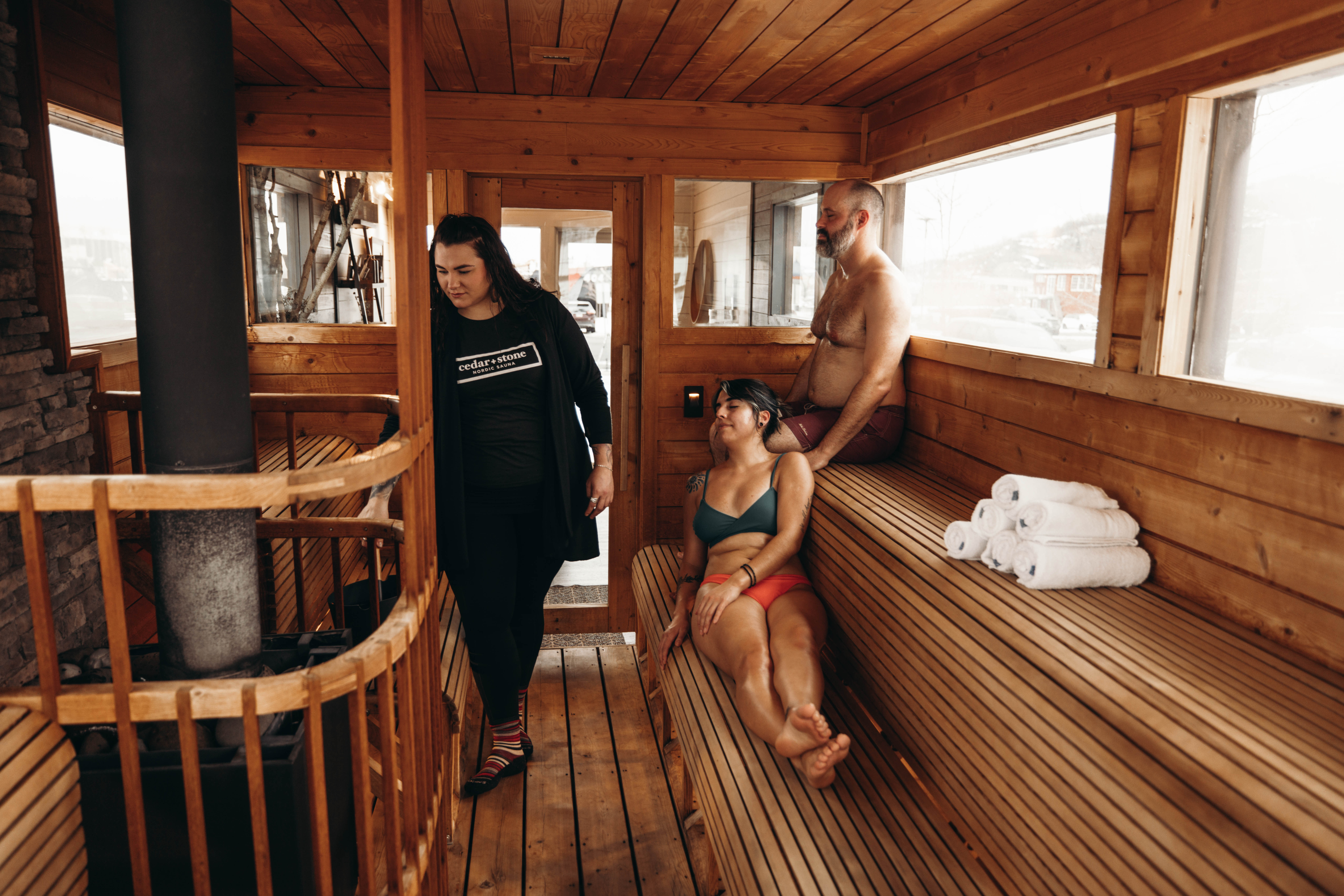 Choose your Duluth Sauna Experience with Cedar & Stone