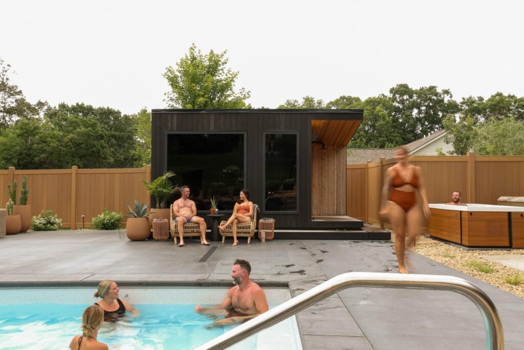 Sauna for Gathering: The Model 8 Outdoor Sauna