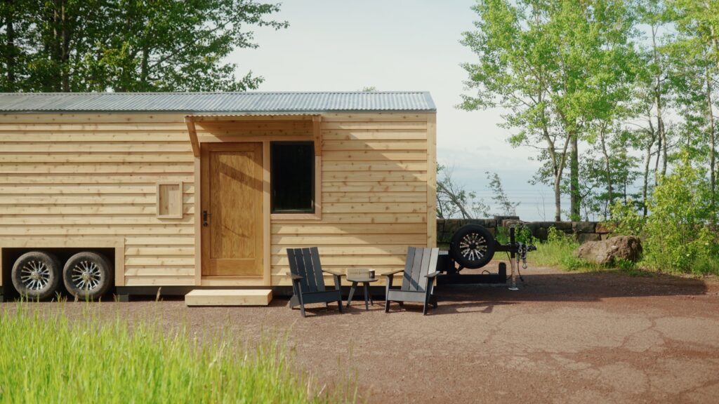 Inside a Japanese-Inspired, Off-Grid Mobile Sauna in the Rocky Mountains